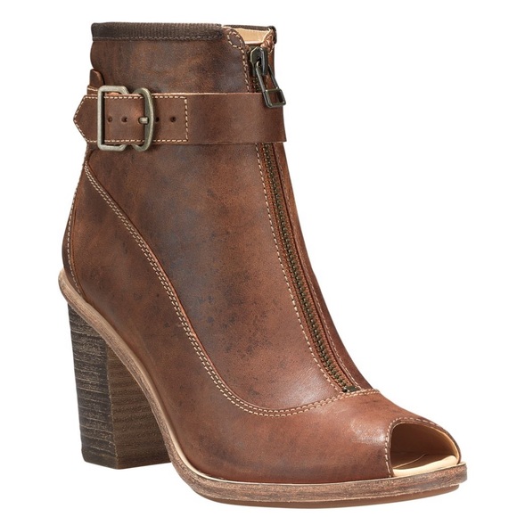 New Timberland Women’s Merge peep toe boot company - Picture 3 of 13